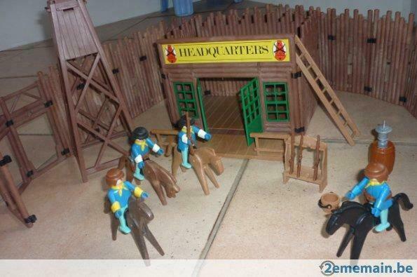 playmobil "Hoofdkwartier 7 Amerikaanse cavalerie, Gebruikt