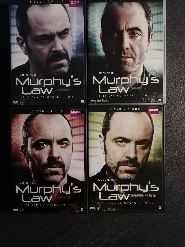 DVD Murphy’s law   5 serie’s, Cd's en Dvd's, Dvd's | Tv en Series, Ophalen of Verzenden, Zo goed als nieuw