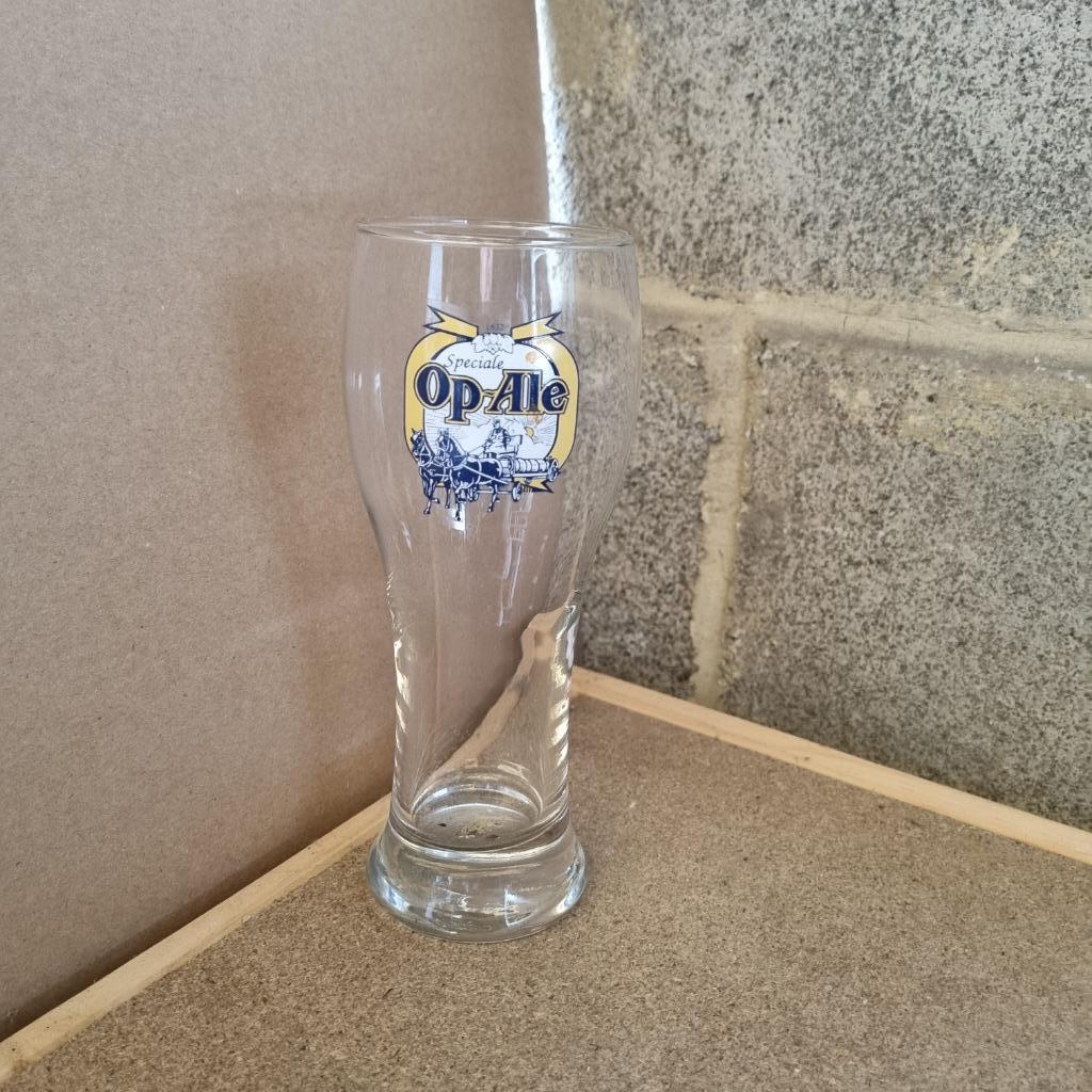Verre Speciale Op-Ale (modèle 1), Verzamelen, Biermerken, Ophalen of Verzenden, Gebruikt, Glas of Glazen, Overige merken