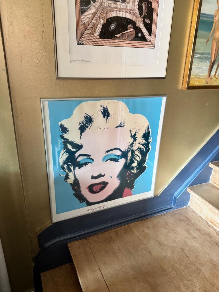 Cadre imprimé par Marilyn Monroe, Enlèvement