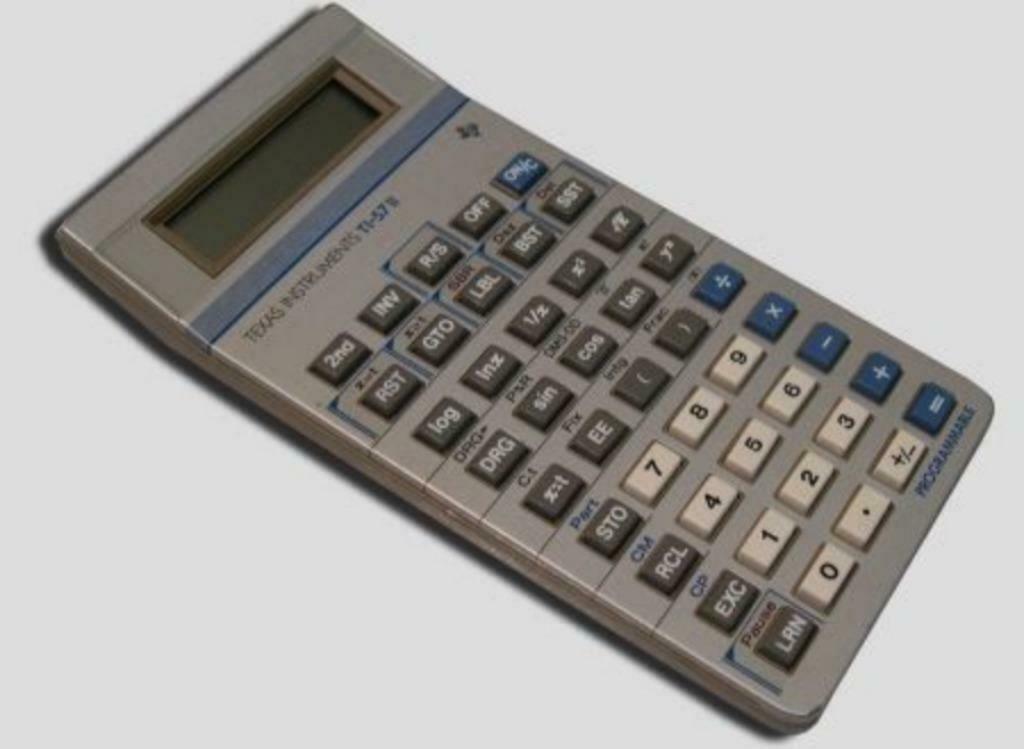 TI 57 II wetenschappelijke rekenmachine, Diversen, Schoolbenodigdheden, Ophalen of Verzenden, Gebruikt