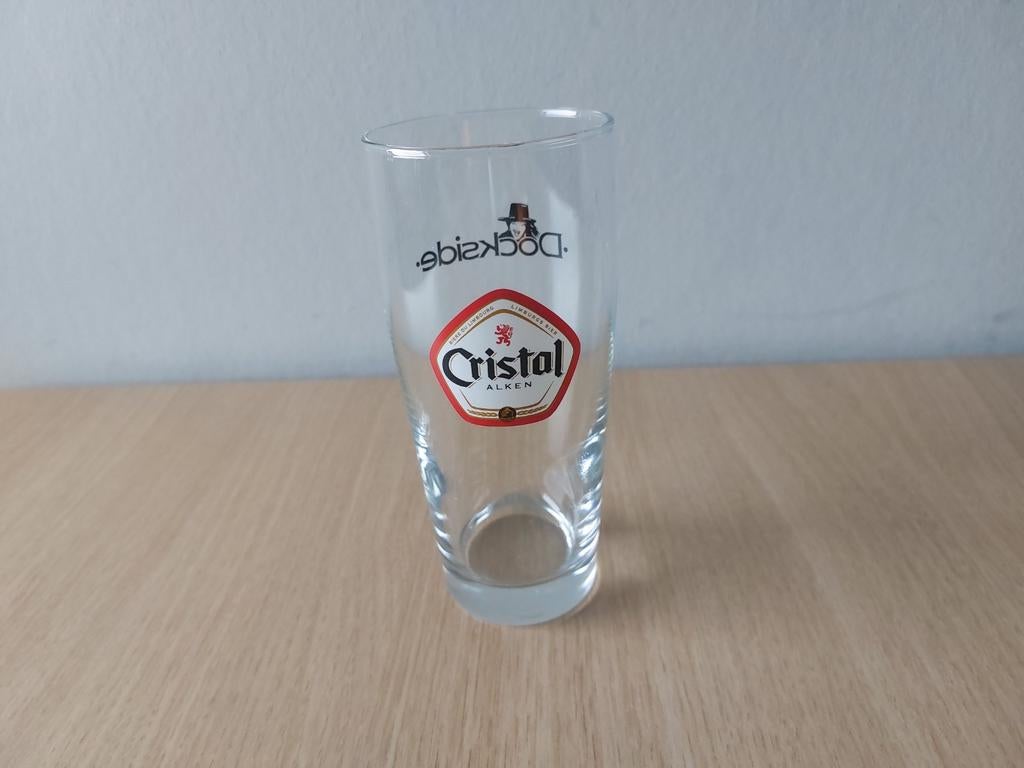 Cristal Alken bierglas dockside, Verzamelen, Ophalen of Verzenden, Zo goed als nieuw, Glas of Glazen, Overige merken
