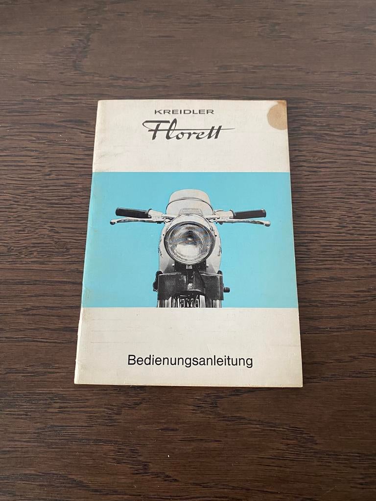 Instructieboekje Florett Kreidler, Enlèvement