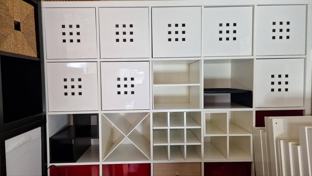 Poubelles, paniers et accessoires pour armoires Kallax, Enlèvement, Bois, Panier