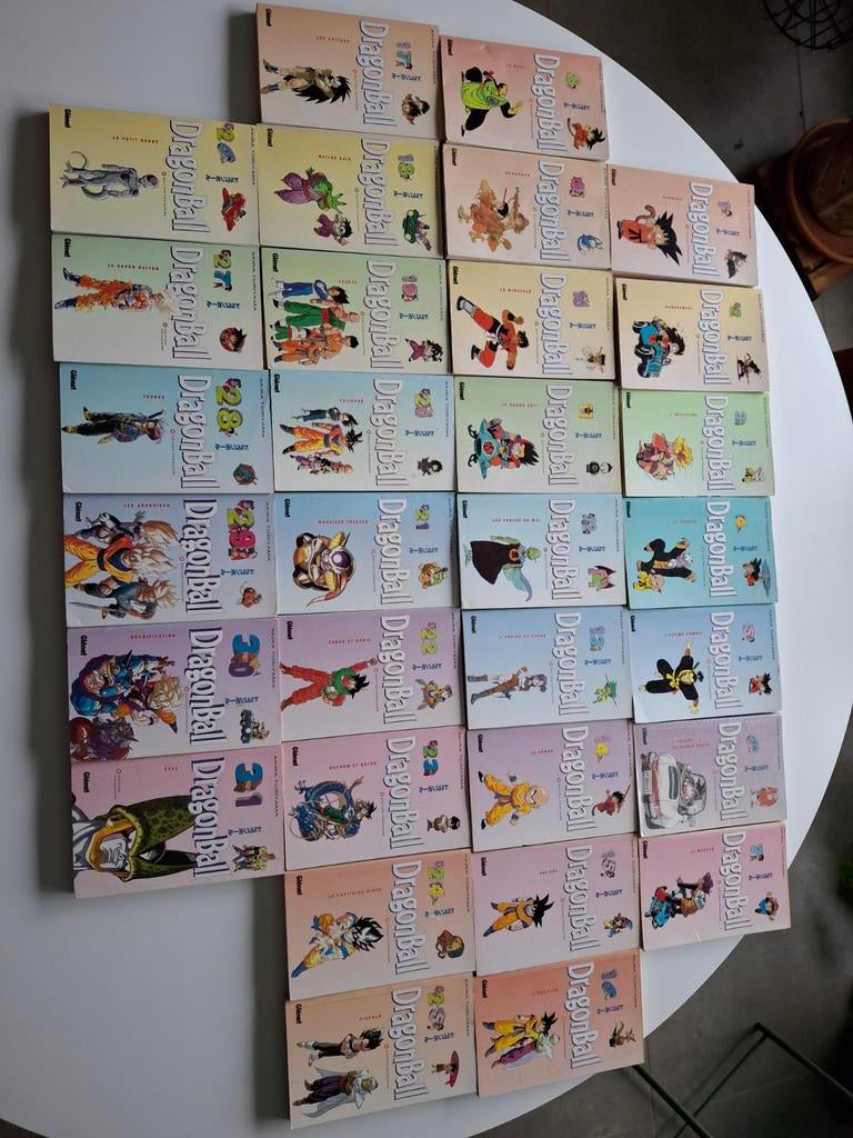 Dragonball collectie, Boeken, Ophalen