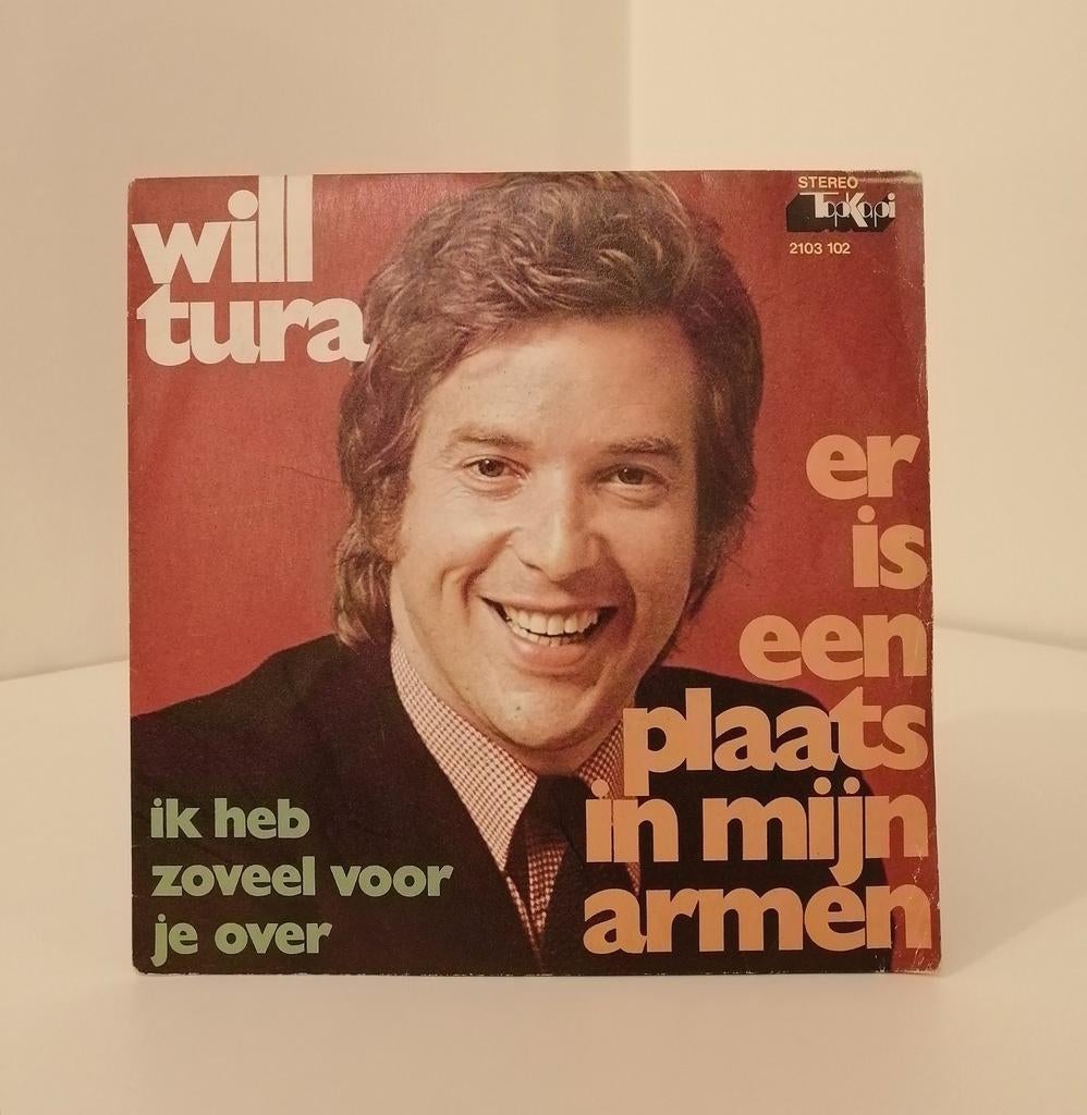 Will Tura - Er is een plaats in mijn armen / 7" Vinyl, Cd's en Dvd's, Vinyl Singles, Verzenden, Zo goed als nieuw, Single