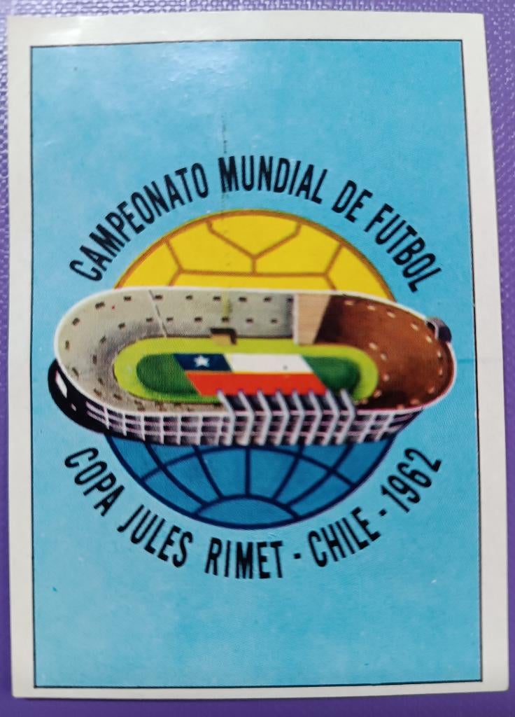 Panini STICKER 1970 voetbal WK Mexico 70 poster 1962, Verzenden, Sticker