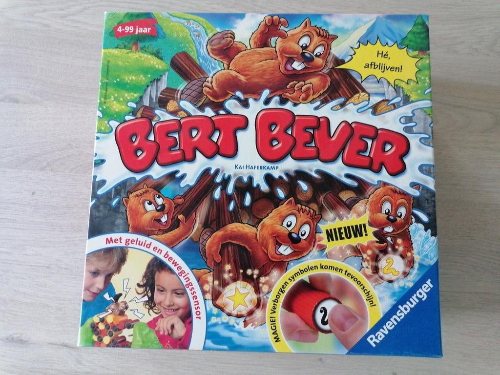 Gezelschapsspel Bert Bever, Hobby en Vrije tijd, Ophalen of Verzenden, Zo goed als nieuw