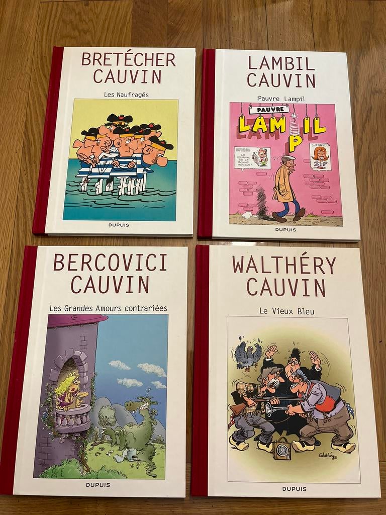 Bd cauvin bretécher lambil bercovici walthéry dupuis, Comme neuf