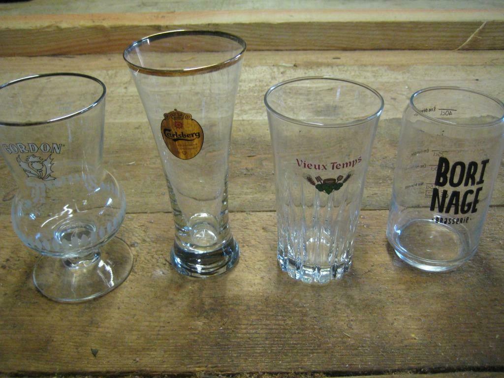 Verres à bière, Enlèvement, Utilisé, Verre ou Verres, Autres marques