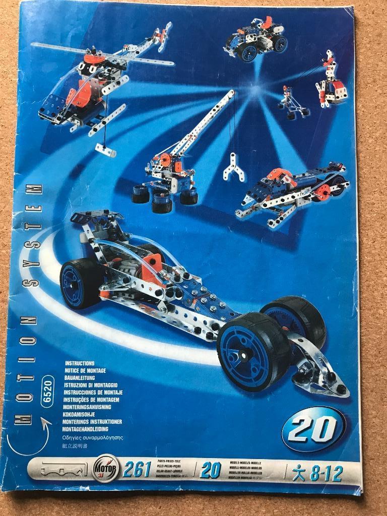 Meccano motion system 6520, Kinderen en Baby's, Ophalen of Verzenden, Zo goed als nieuw, Overige merken