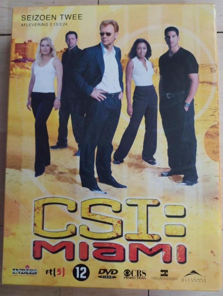 CSI Miami seizoen twee (aflevering 13-24), Cd's en Dvd's, Ophalen of Verzenden
