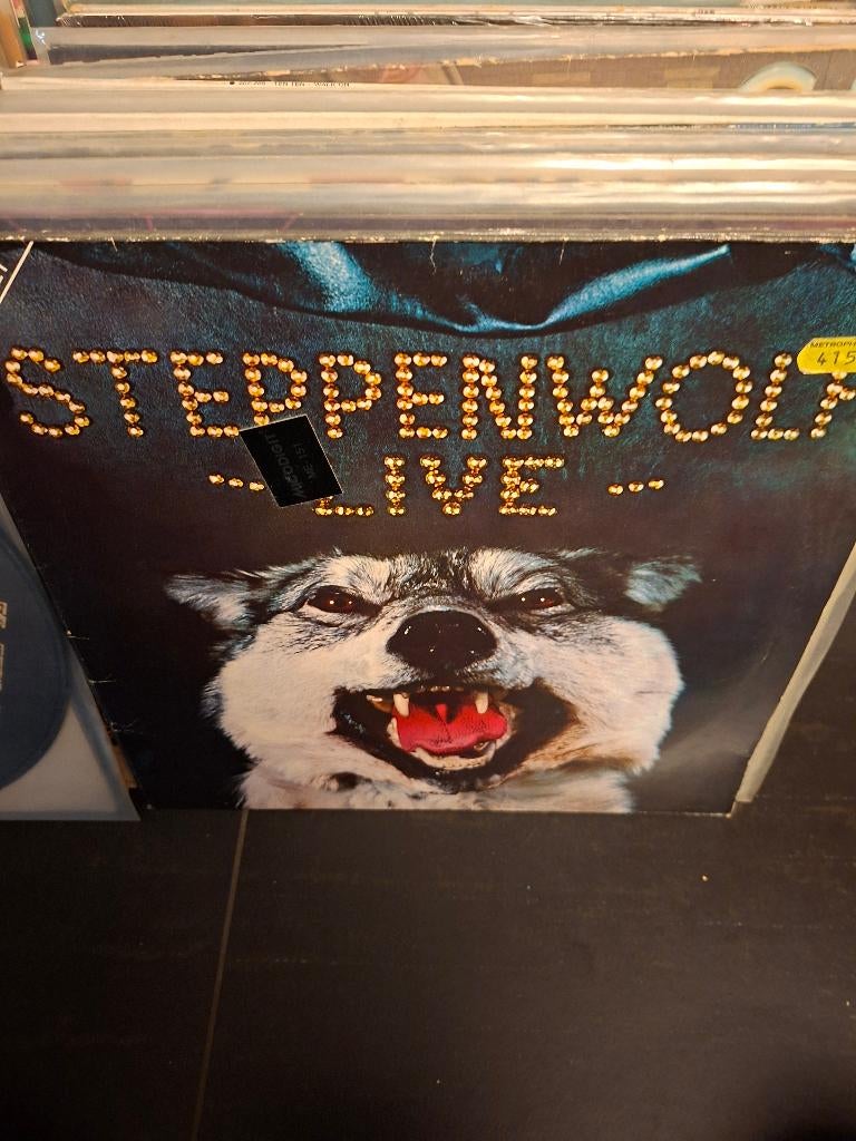 lp - steppenwolf - live - 2lp - bak 4, Ophalen of Verzenden, Gebruikt