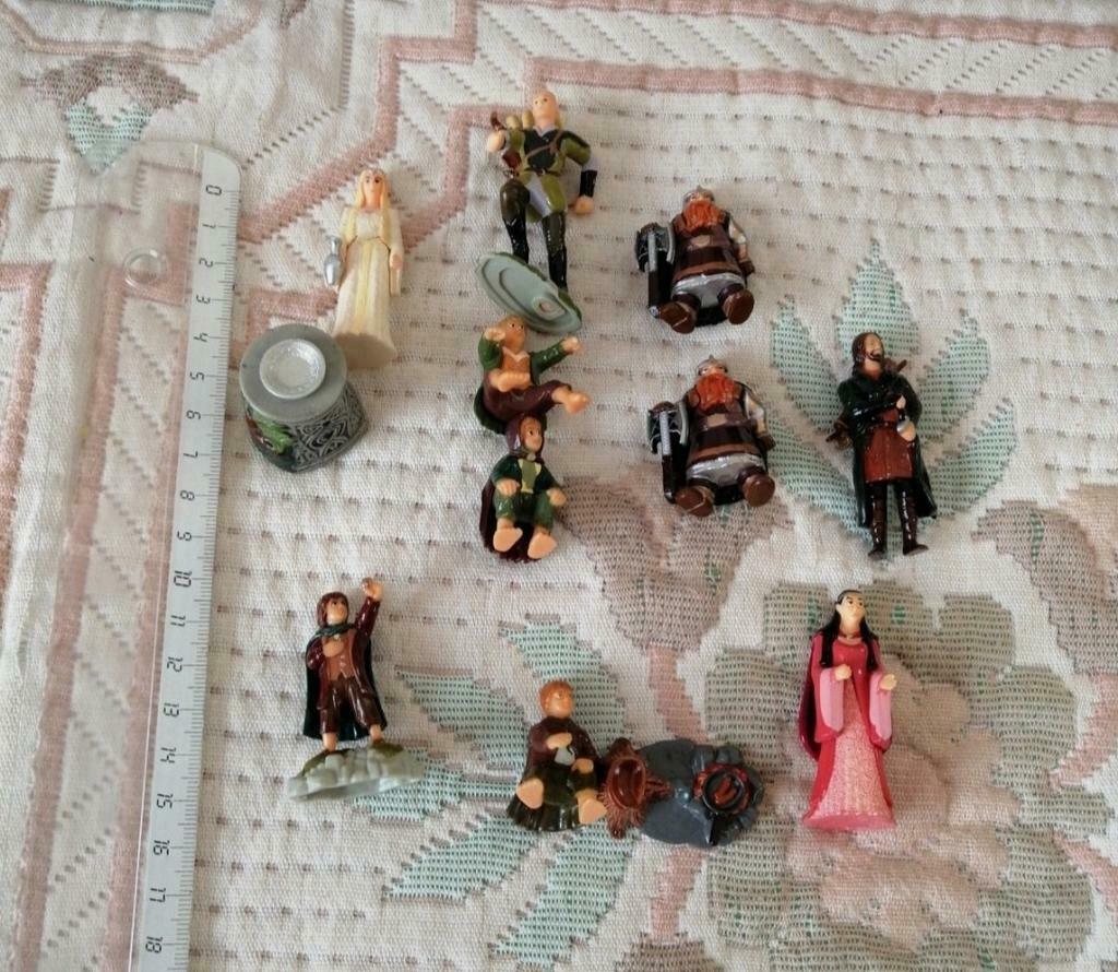 Figurines Kinder Seigneur des anneaux, Collections, Enlèvement ou Envoi, Comme neuf