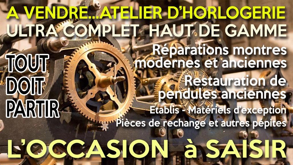 MATERIELS d'HORLOGERIE, Enlèvement ou Envoi