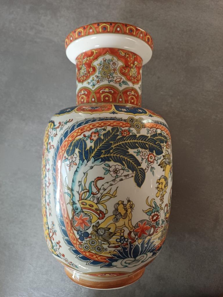 Vase céramique inspiration chinoise  fabriqué par EKEN, Enlèvement