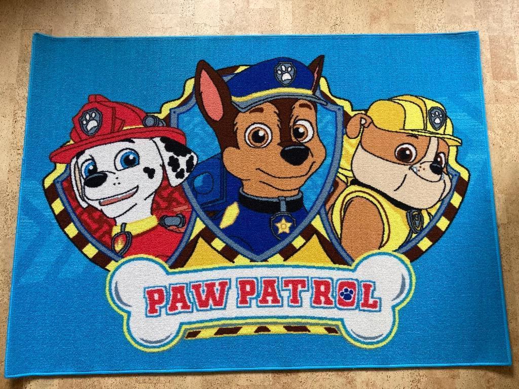 Paw patrol tapijt / vloerkleed, Ophalen, Zo goed als nieuw, Kleed of Kussen