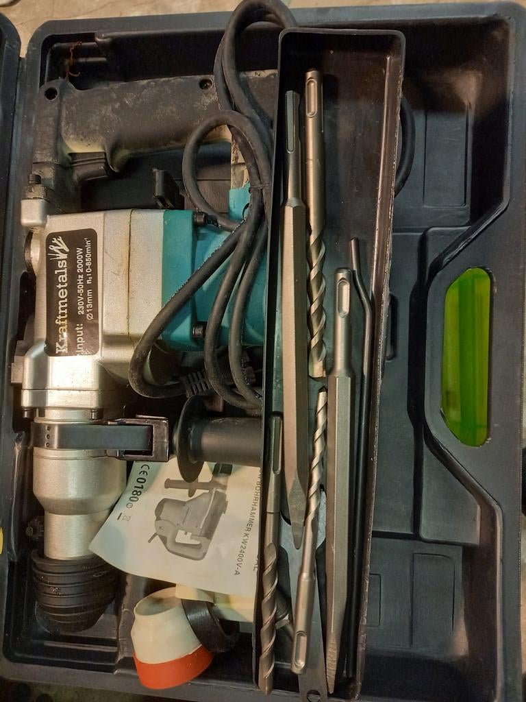 Boorhamer, Ophalen, 600 watt of meer, Boor- en/of Breekhamer, Nieuw