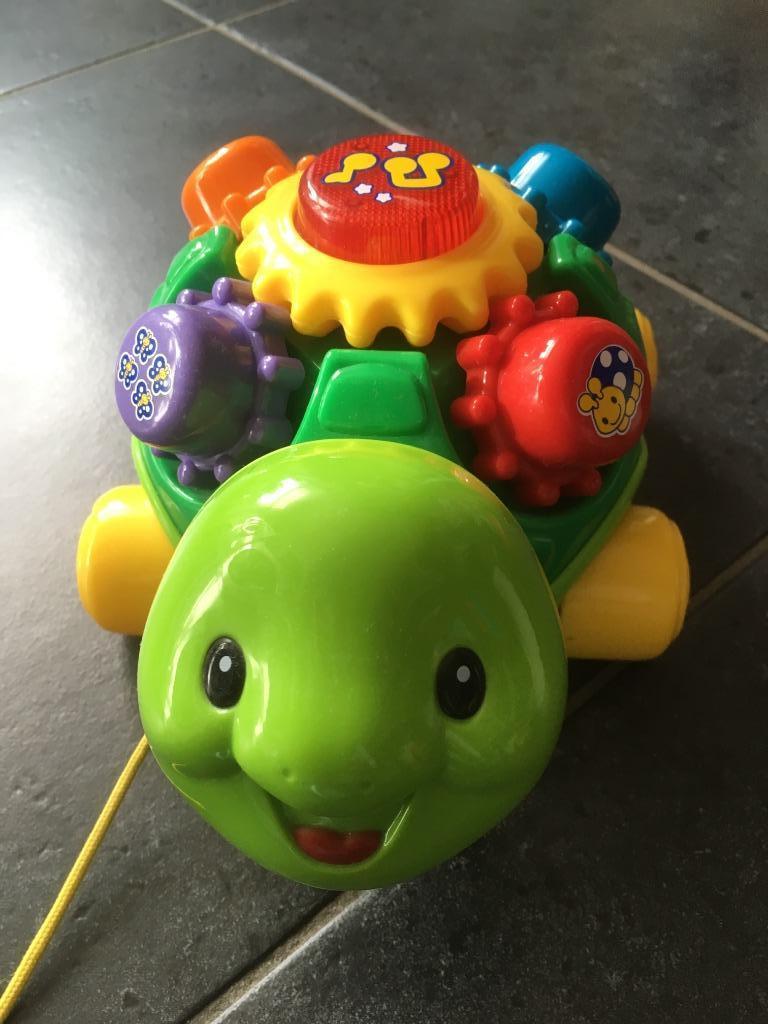 Draai en leer schildpad Vtech, Enfants & Bébés, Jouets | Vtech, Utilisé, 6 mois à 2 ans, Enlèvement
