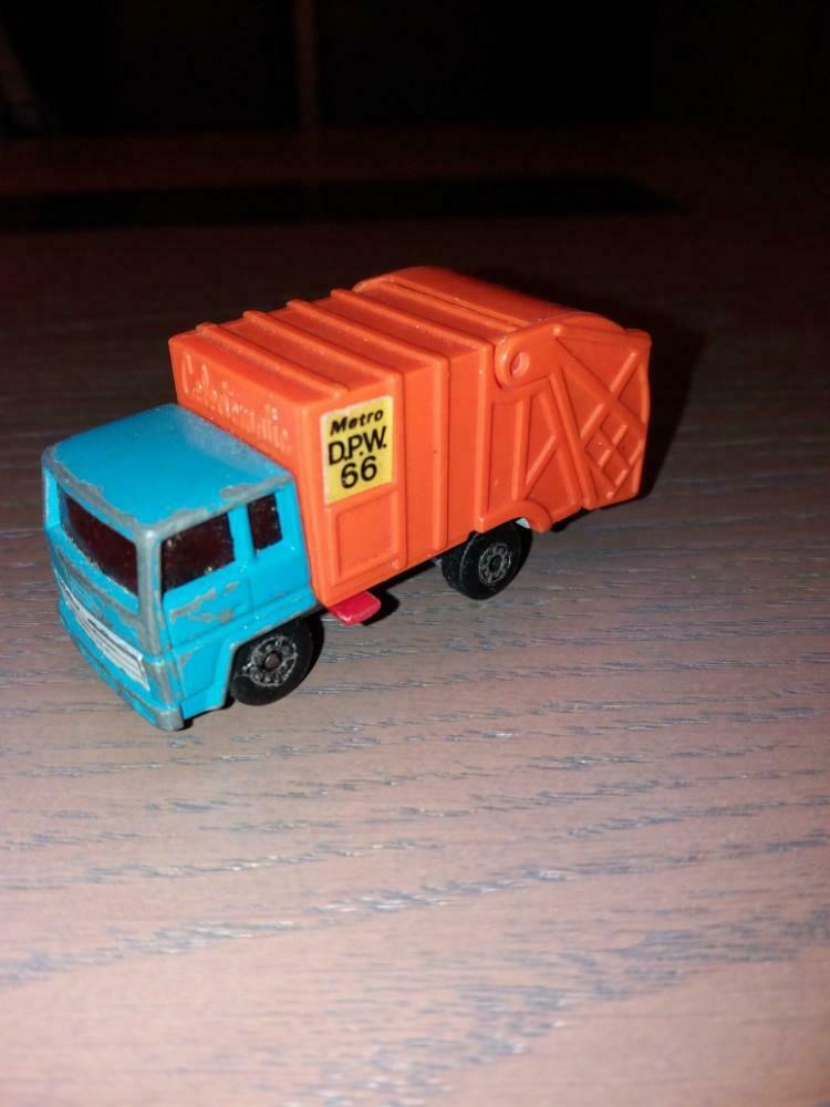 Boîte d'allumettes no 36 camion à ordures, Enlèvement ou Envoi, Utilisé, Matchbox