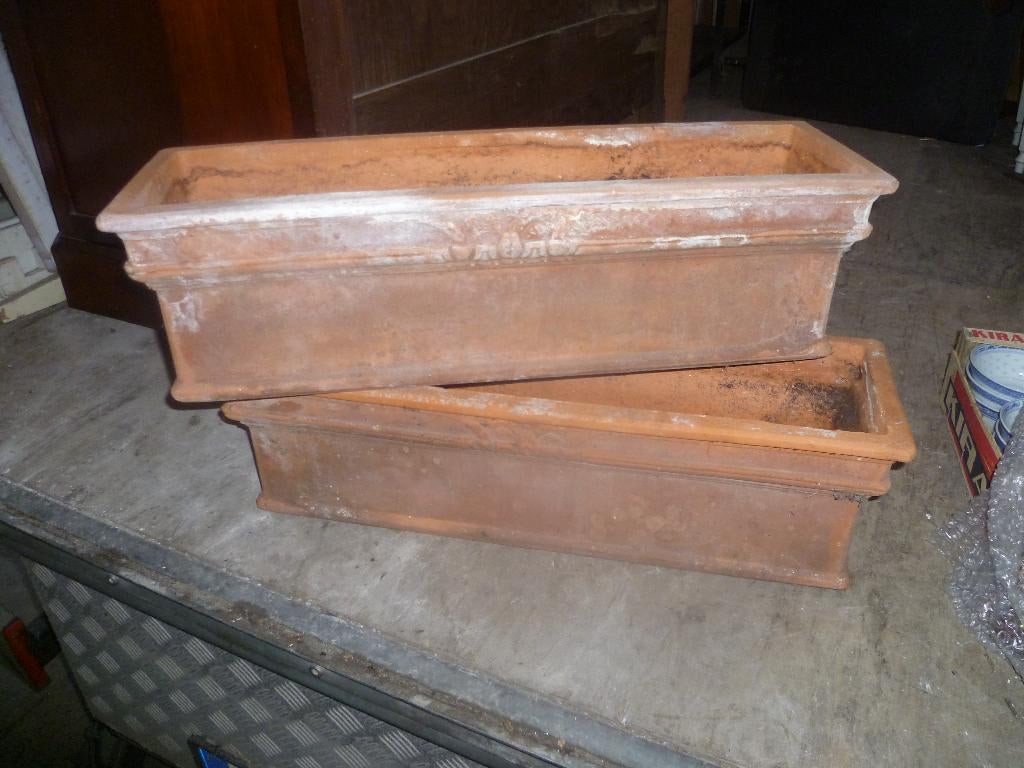 KOPPEL KERAMIKKEN BLOEMBAKKEN, Antiek en Kunst, Ophalen of Verzenden
