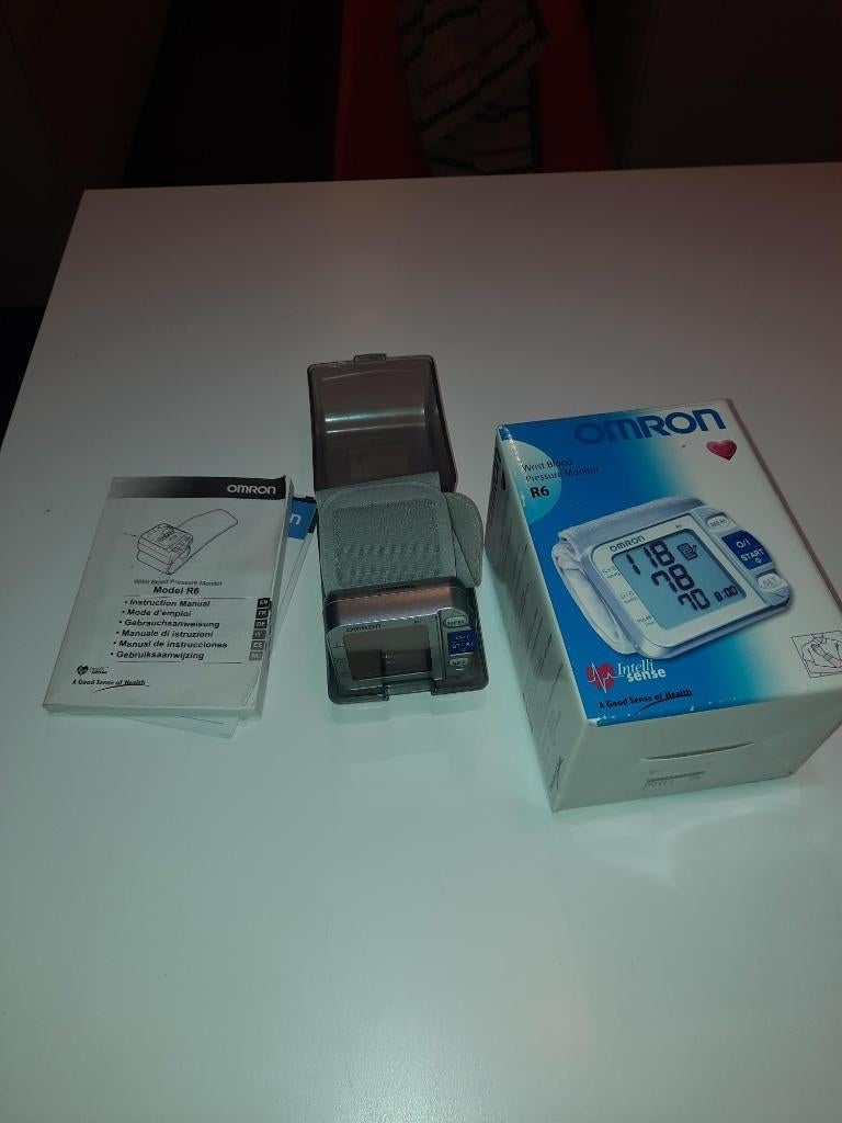 bloeddrukmeter OMRON R6 (Pols), Ophalen, Gebruikt