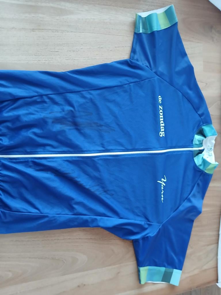 Gesigneerd wielertruitje, Verzamelen, Ophalen of Verzenden, Nieuw, Shirt