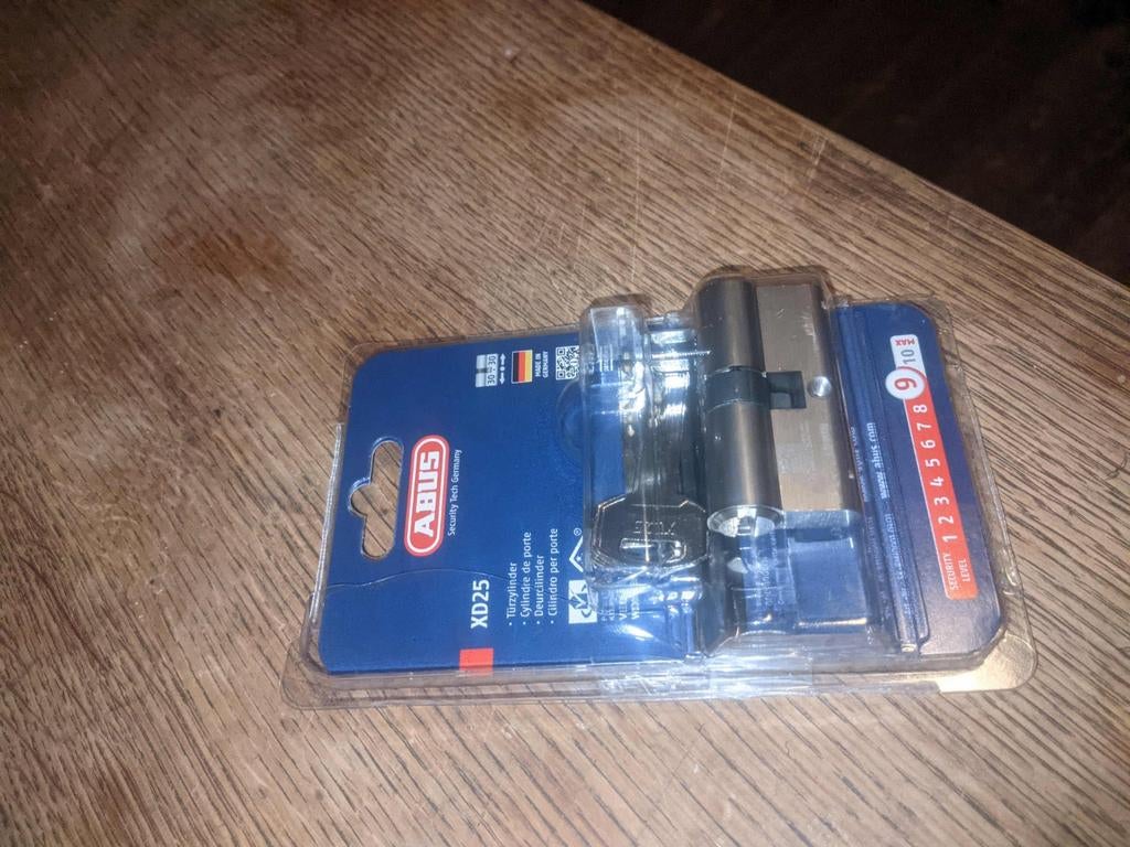 abus cylindre SKG level 9 XD25 porte, Ophalen of Verzenden