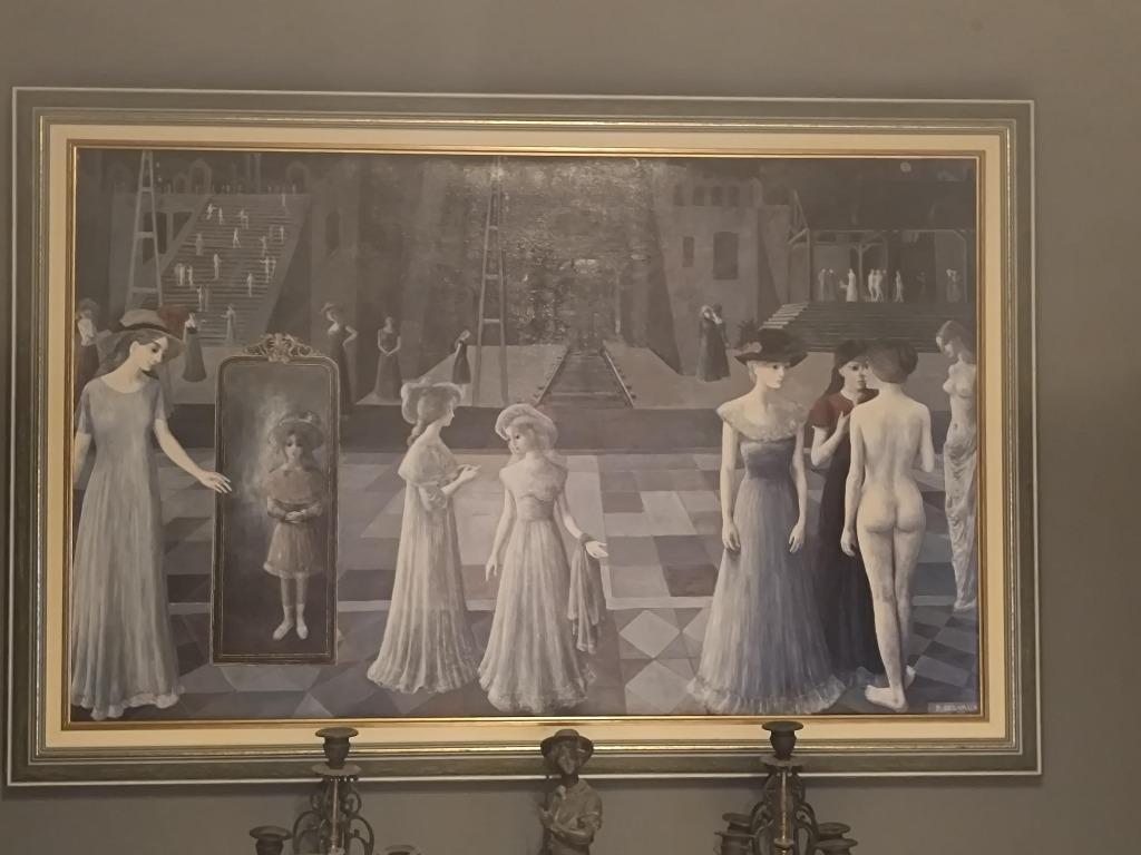 Schilderij Delveau, Enlèvement