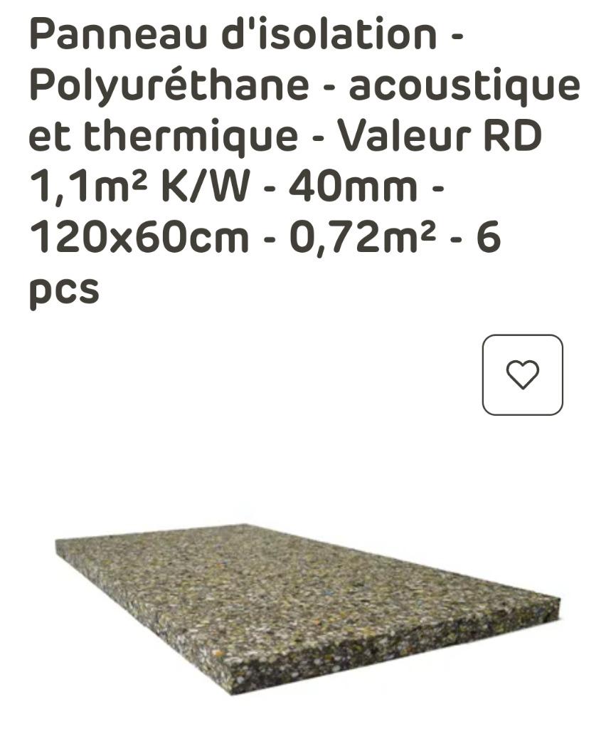 Isolation acoustique, Bricolage & Construction, Isolation & Étanchéité, Enlèvement, Neuf
