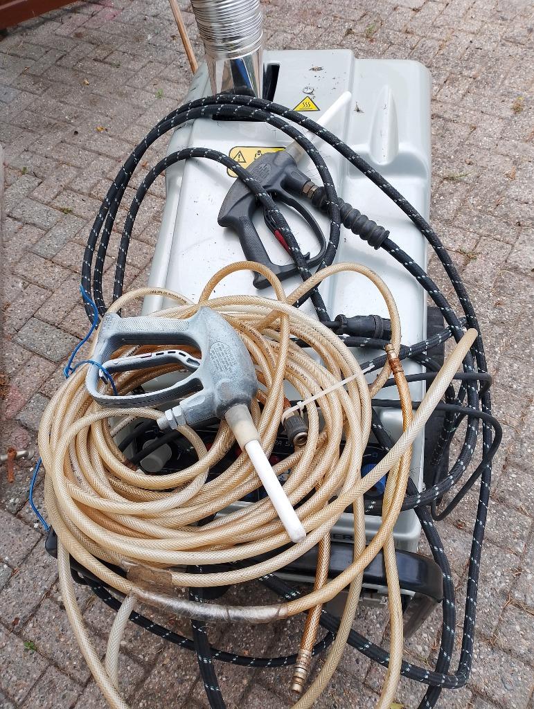 Hogedrukreiniger warm water, Ophalen, Gebruikt, Met regelbare waterdruk