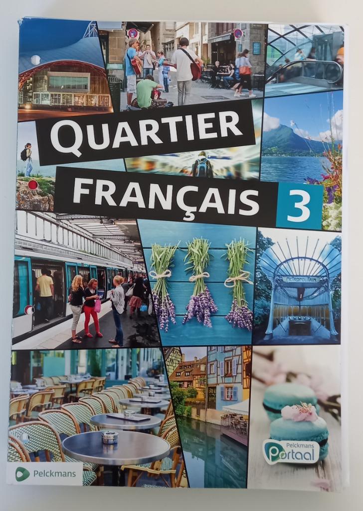 Quartier Français 3 - Leerwerkboek Frans, Ophalen, Frans, Zo goed als nieuw, Overige niveaus
