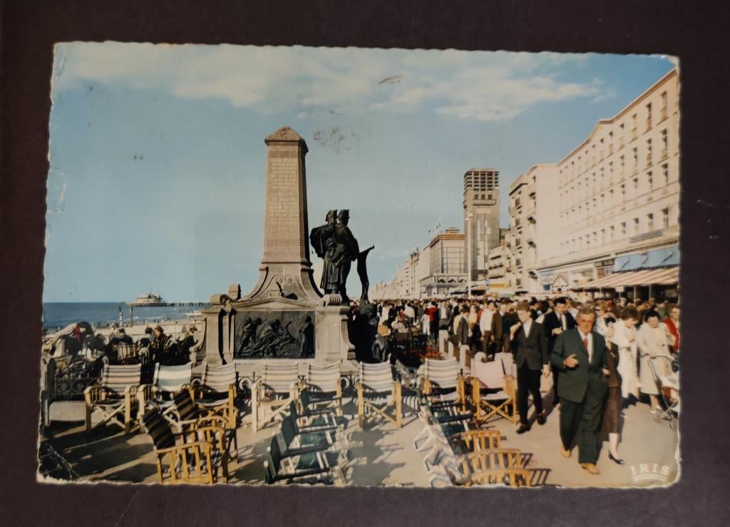 Blankenberge Zeedijk Centrum, Verzenden, 1960 tot 1980, Gelopen, West-Vlaanderen