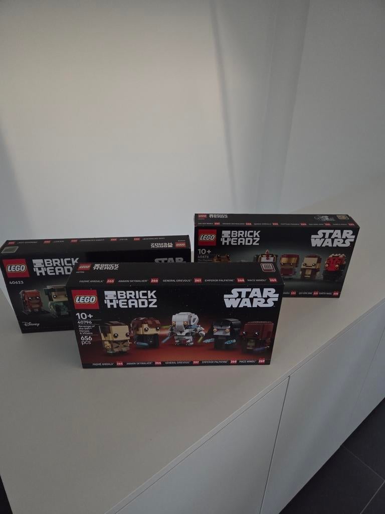 Lego brickheadz starwars 40623/40676/40796, Enfants & Bébés, Jouets | Duplo & Lego, Neuf, Lego, Enlèvement ou Envoi