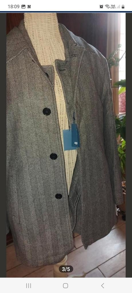 Veste/pardessus taille 52, Enlèvement ou Envoi, Neuf, Taille 52/54 (L)