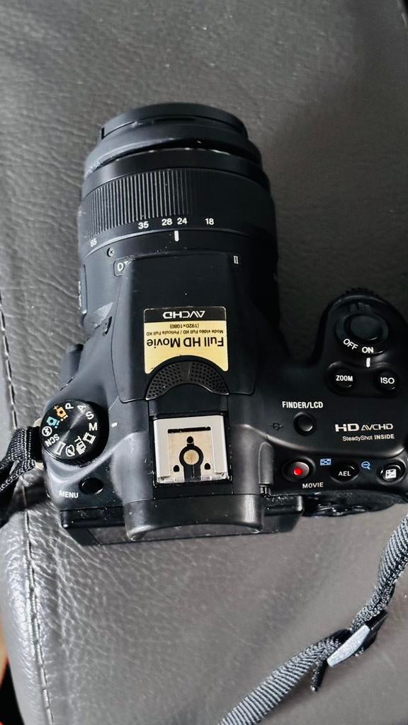 Sony spiegelreflexcamera A ,standaard lens + telelens., Ophalen, Zo goed als nieuw, Spiegelreflex, Sony