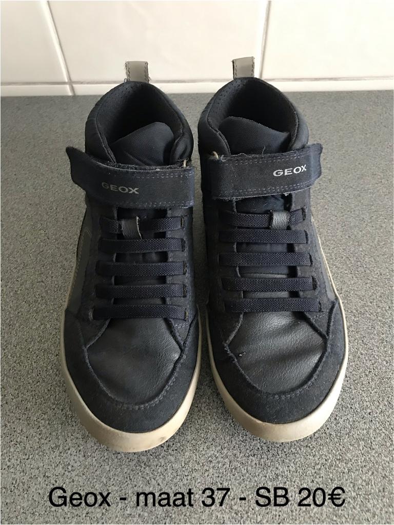 Blauwe hoge schoenen Geox - maat 37, Ophalen of Verzenden, Geox, Jongen