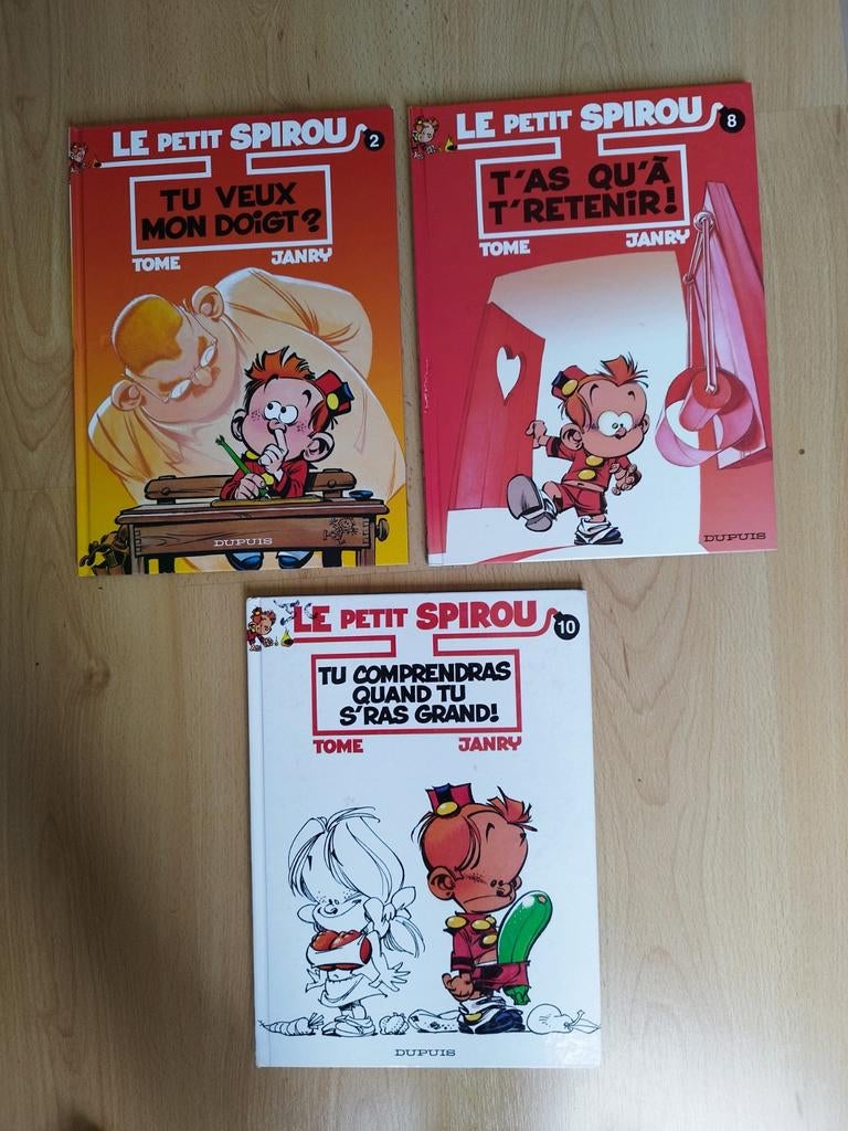 Le Petit Spirou Tomes 2 - 8 et 10 Tome Janry, Série complète ou Série, Enlèvement ou Envoi, Utilisé