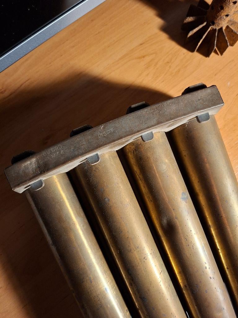 40mm bofors clip met 4 hulzen, Enlèvement ou Envoi