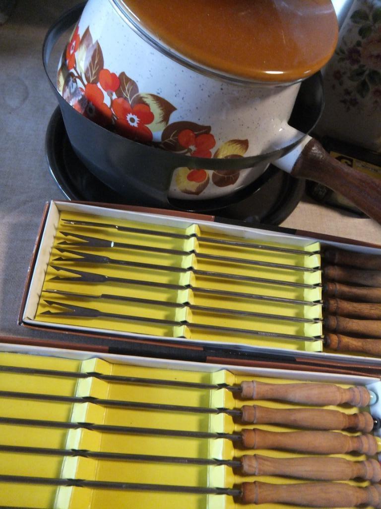 fondueset, Ophalen