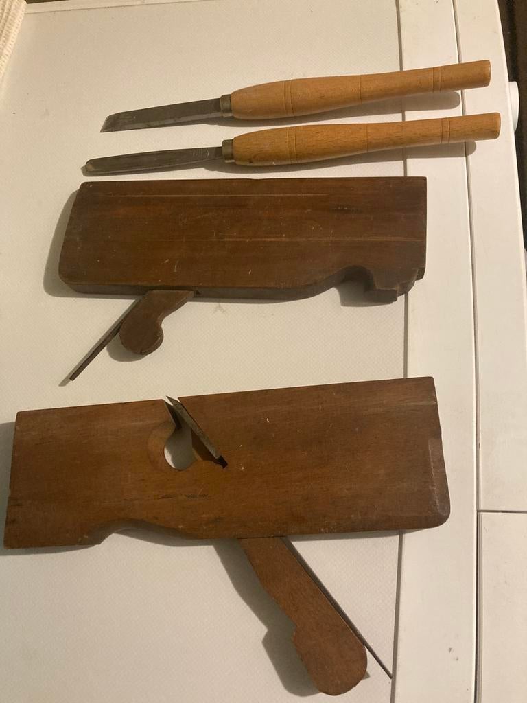Ancien outil à bois, Antiquités & Art, Enlèvement ou Envoi