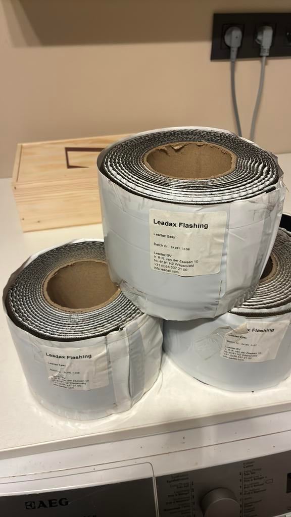 Leadax loodvervanger 3 rollen, Doe-het-zelf en Bouw, Ophalen of Verzenden, Zo goed als nieuw