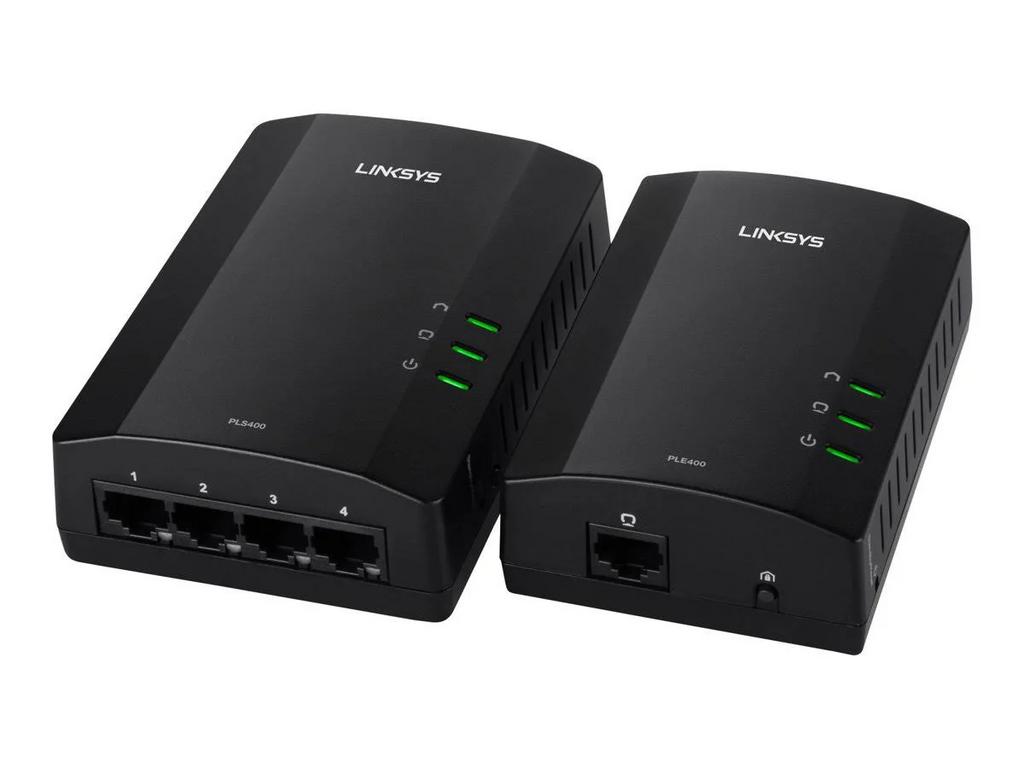 Cisco Linksys PLSK400 Powerline Adapter, Ophalen, Zo goed als nieuw, Cisco