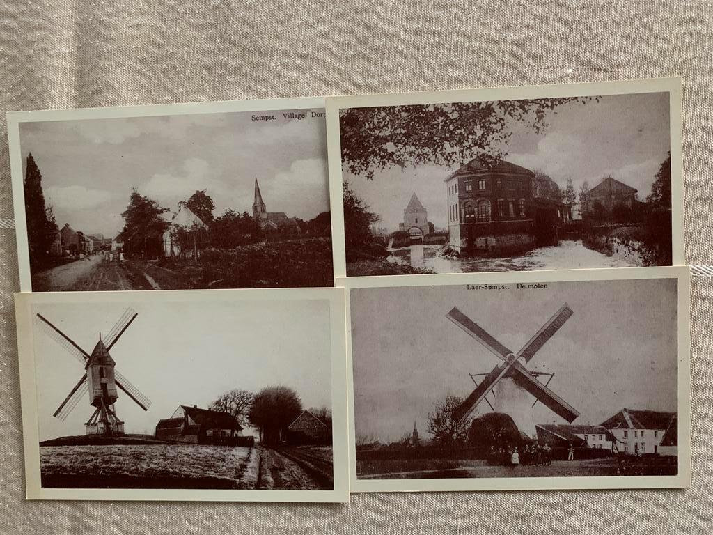 Windmolens Zemst Laar 4 molens, Verzamelen, Ophalen of Verzenden, Gebruikt