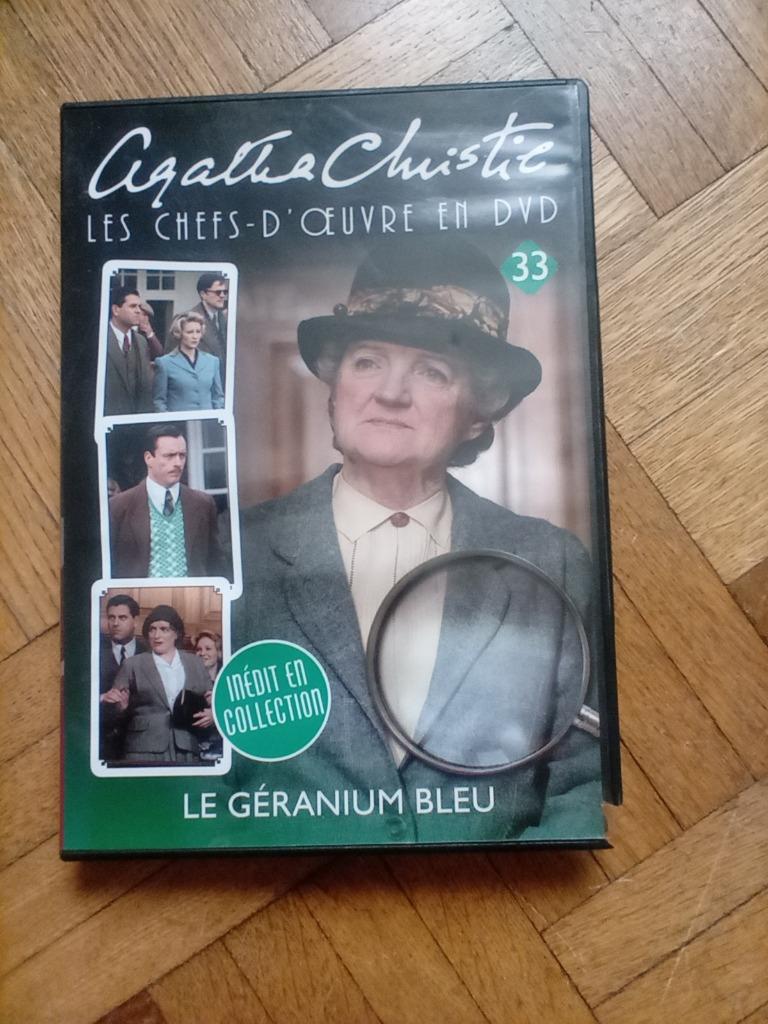 DVD Agatha Christie les chefs d œuvre le géranium bleu, Enlèvement ou Envoi