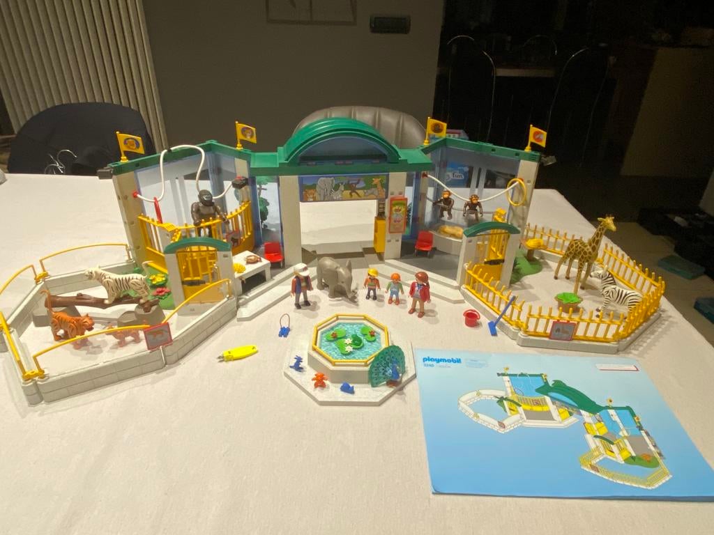 Playmobil grote dierentuin zoo (3240), Ophalen of Verzenden, Zo goed als nieuw