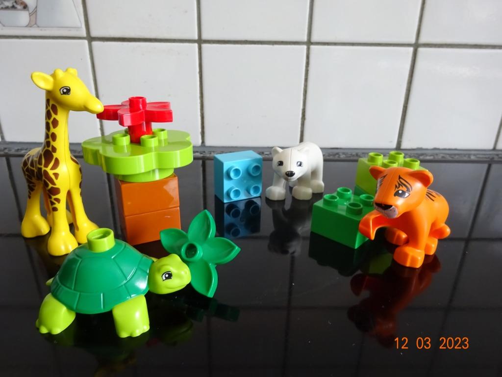 LEGO DUPLO Jonge Dieren - 10801*NIEUWSTAAT*VOLLEDIG*, Enlèvement ou Envoi, Ensemble complet, Duplo
