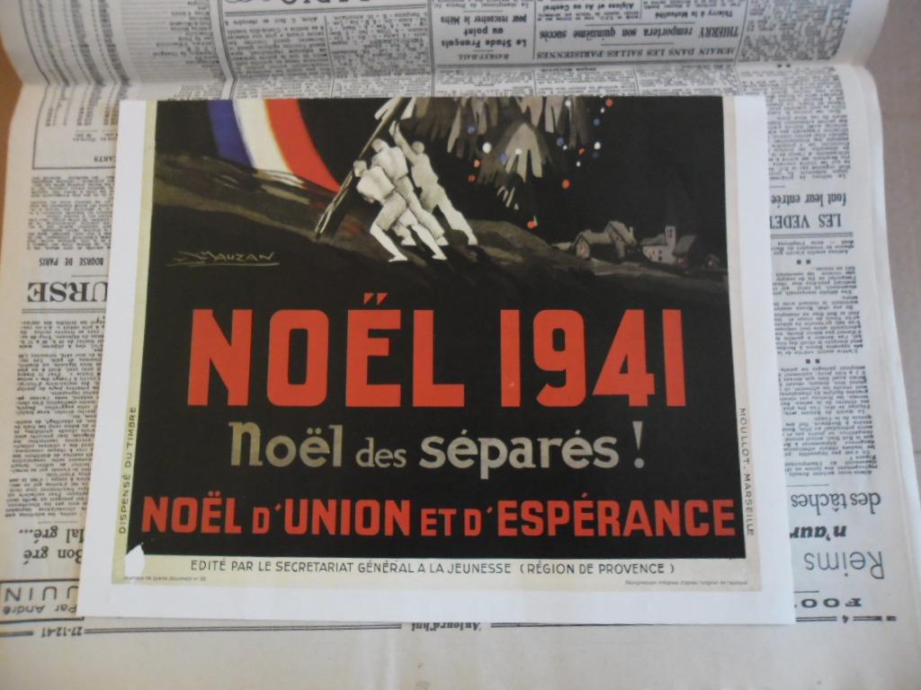 Journaux de guerre III  11 Nr avec affiches de propagande, Enlèvement ou Envoi, 1940 à 1960, Journal