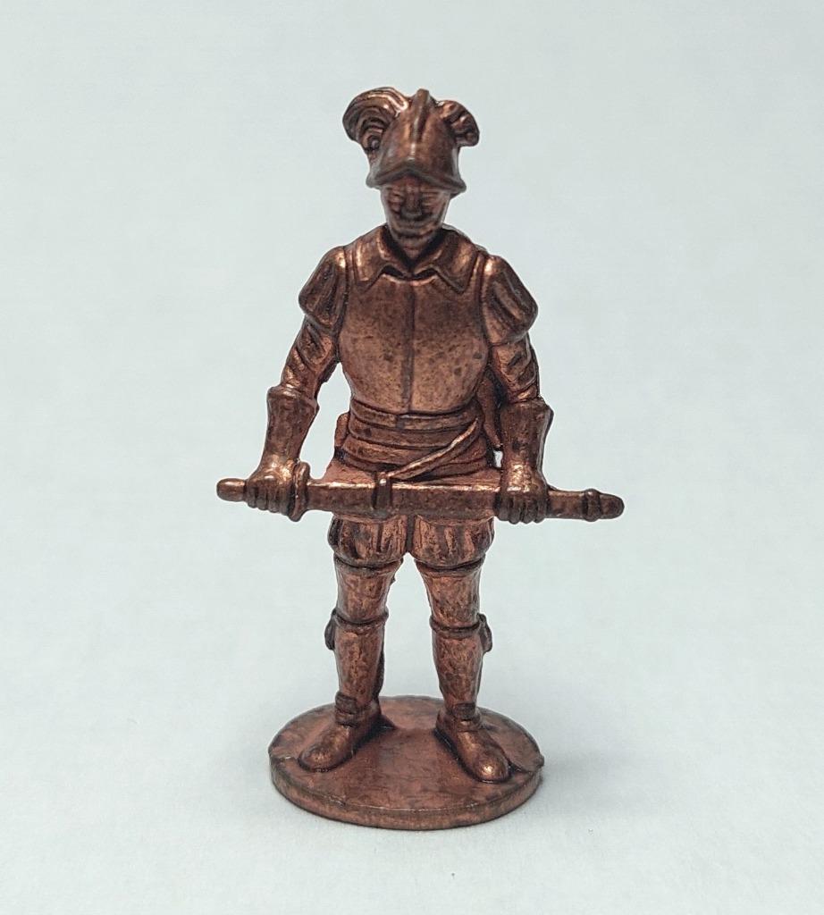 Metal Soldaten 14 - 16 Hahrhundert n 3 Pikenier Kupfer, Enlèvement ou Envoi, Utilisé, Figurines