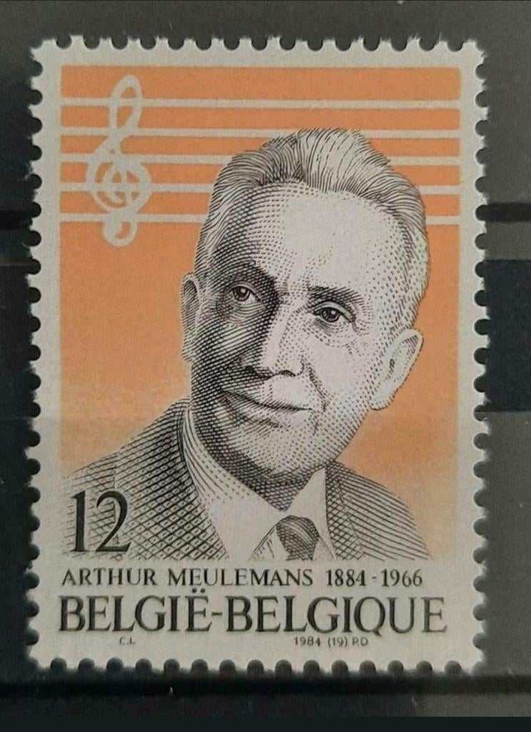 België: OBP 2154 ** Arthur Meulemans 1984., Frankeerzegel, Ophalen of Verzenden, Zonder stempel, Postfris